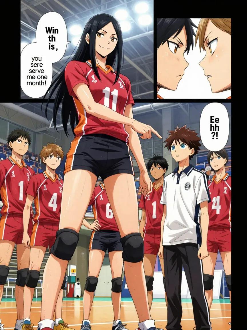 Servant Bet: Tall Captain Claims Short Manager