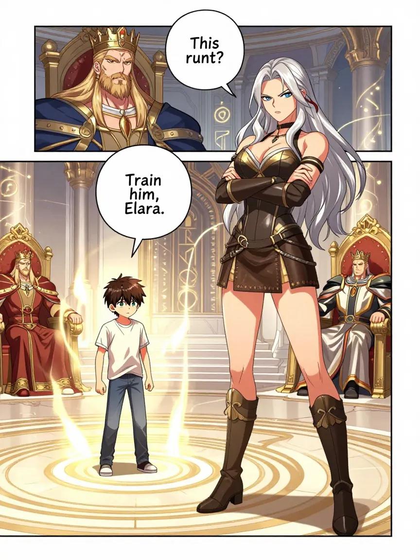 Tiny Hero and the Giant Princess