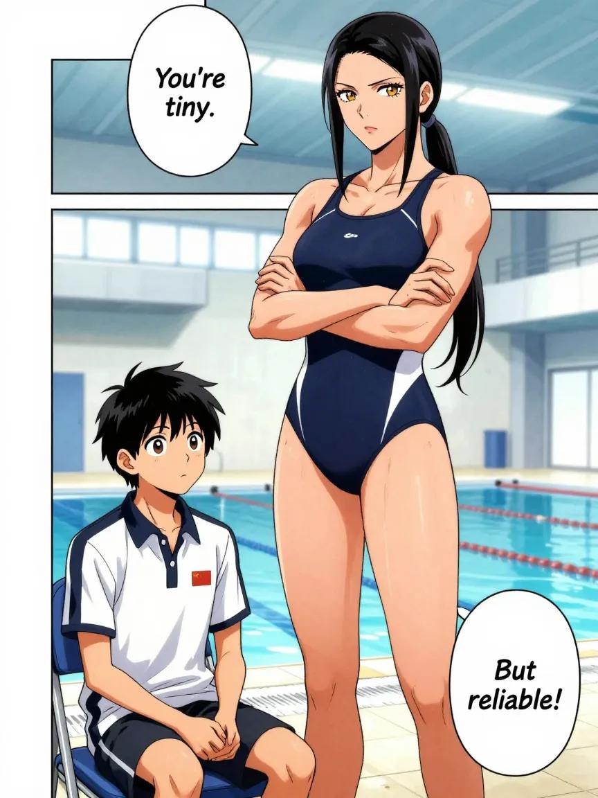 Tiny Timer's Teasing Tall Captain